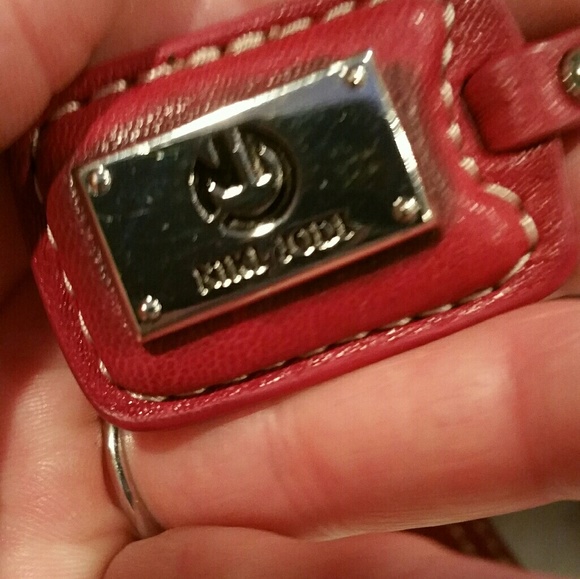 Red leather shoulder bag by NikiJodi - Picture 5 of 6